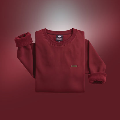 Zunox Core  Crimson Sweatshirt